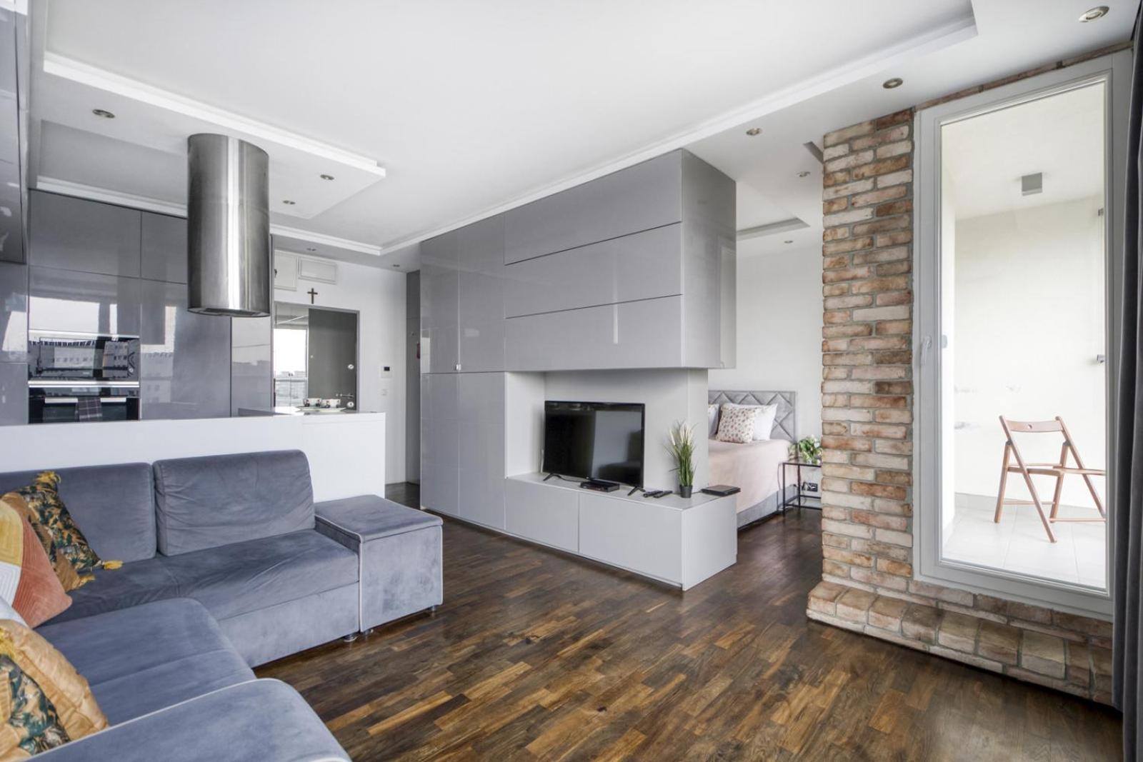 Apartmán Gama Varšava Exteriér fotografie