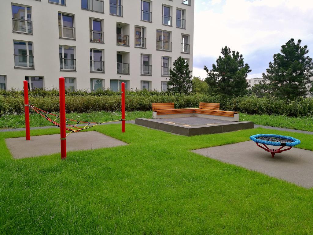 Apartmán Gama Varšava Exteriér fotografie