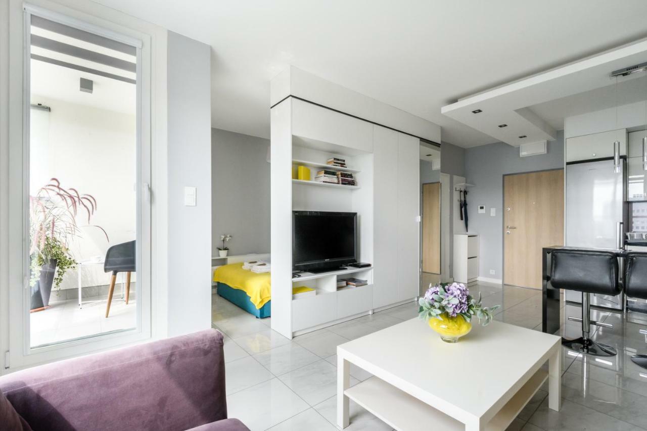 Apartmán Gama Varšava Exteriér fotografie