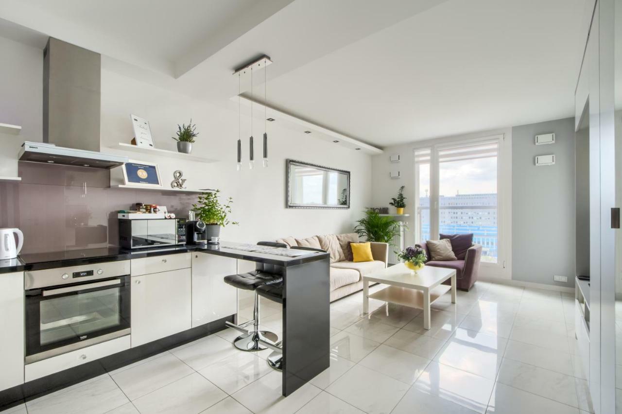 Apartmán Gama Varšava Exteriér fotografie